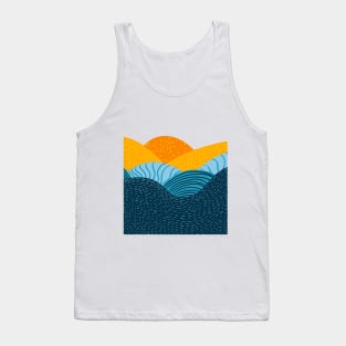 Sunset Hills Aesthetic Tank Top